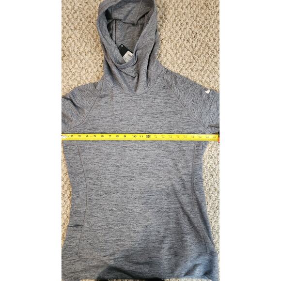 Nike Dri Fit Hooded Golf Pullover Gray Soft Athletic Women's Large - Picture 5 of 8